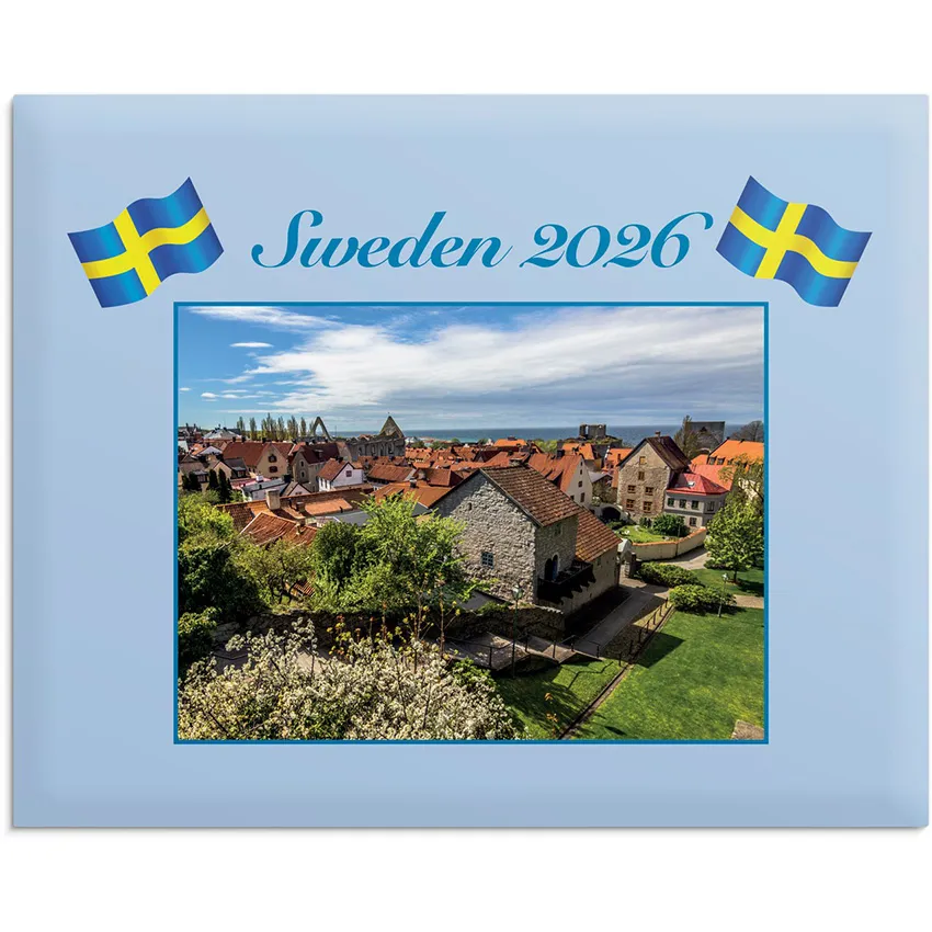 Väggkalender Sverige - 2026