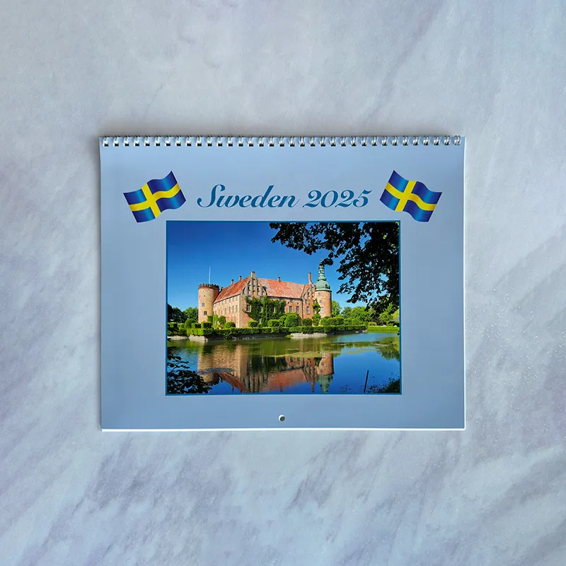 Väggkalender Sverige - 2025